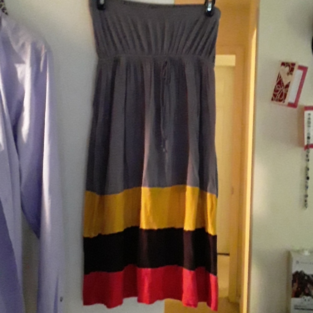 Tube top summer dress